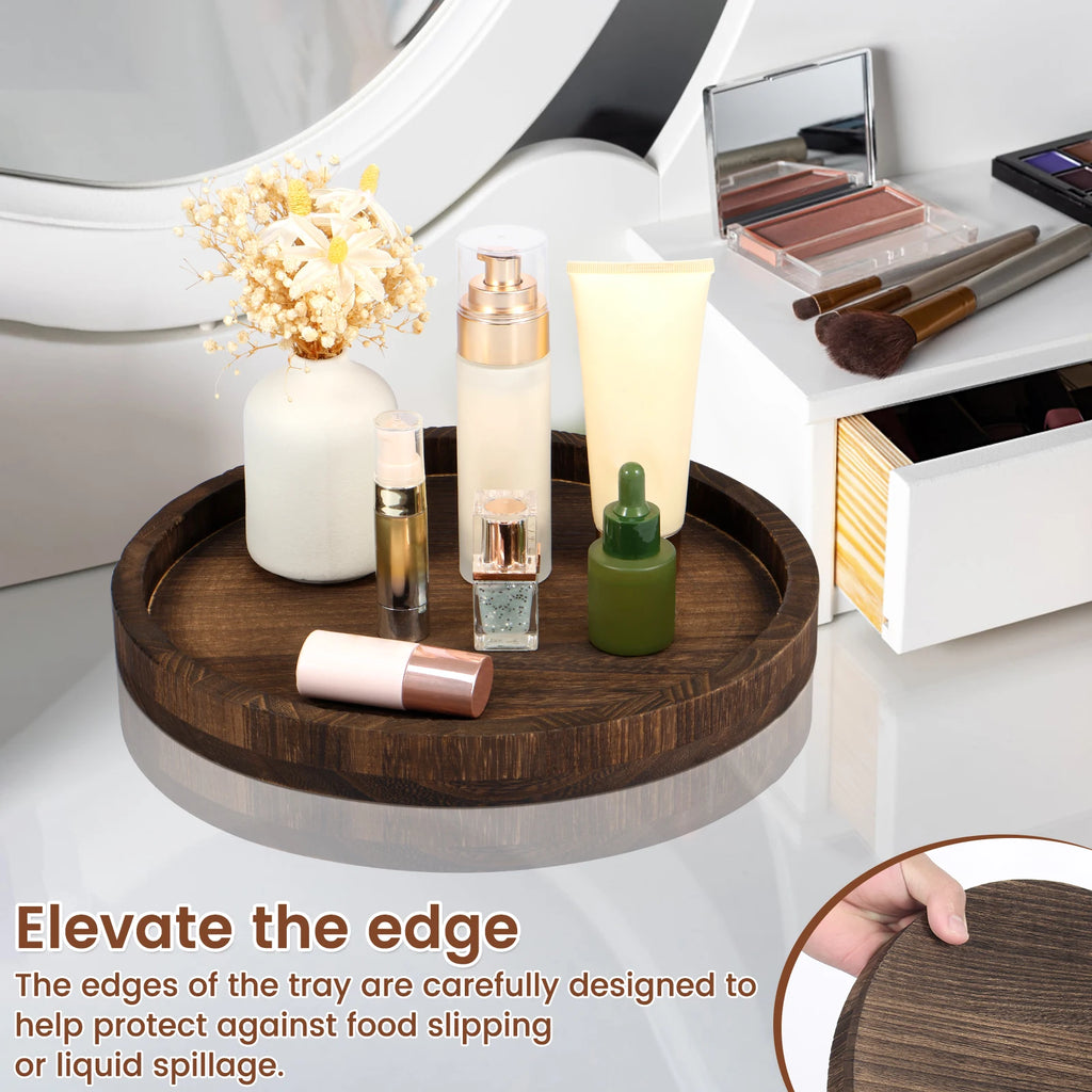 Tidy Haven Wood Accent Tray