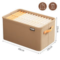 Tidy Haven Foldable Fabric Storage Bins with Handles