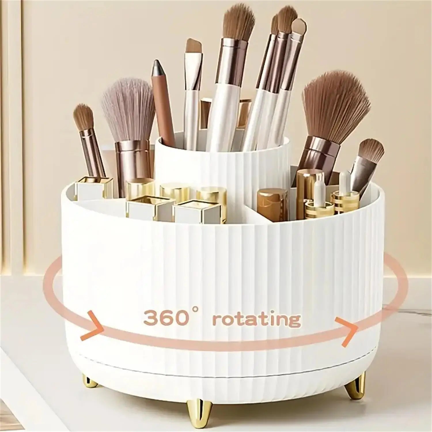Tidy Haven 360° Rotating Vanity Organizer