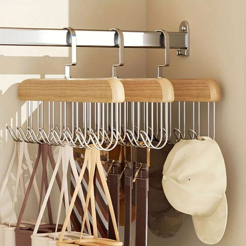 Tidy Haven Space-Saving Multi-Hook Closet Organizer