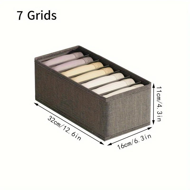 Tidy Haven Adjustable Drawer Organizer | Multi-Compartment Clothing & Closet Storage