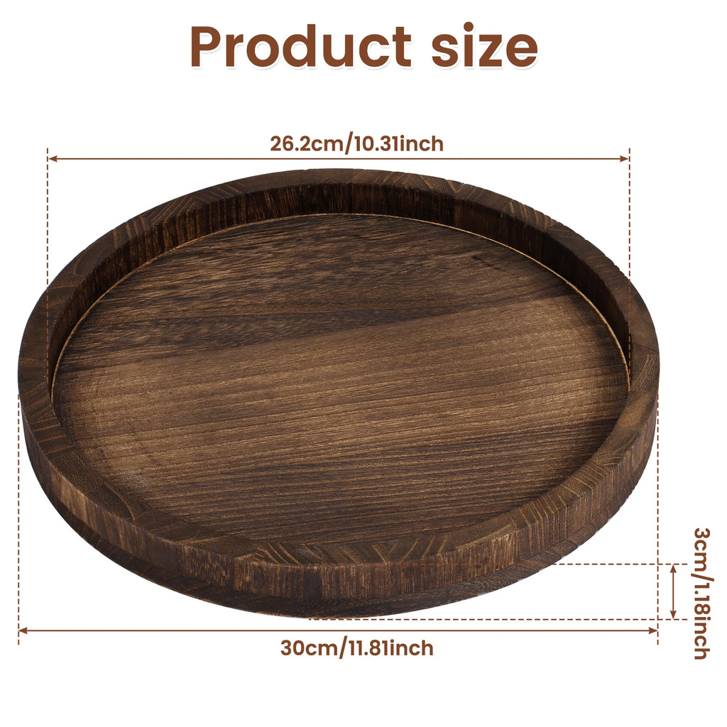 Tidy Haven Wood Accent Tray