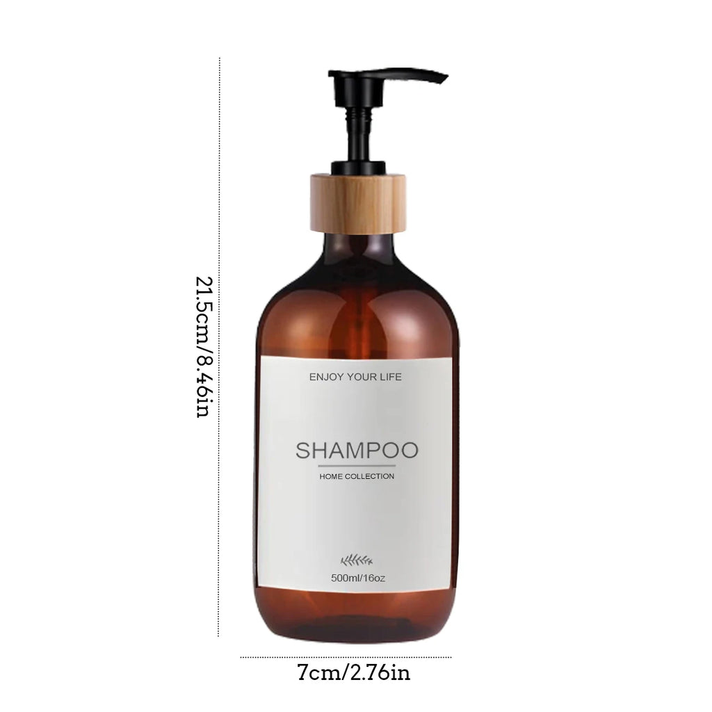 3-Piece Shower Dispenser Set – Shampoo, Conditioner & Body Wash Bottles | Refillable Bathroom Organizer