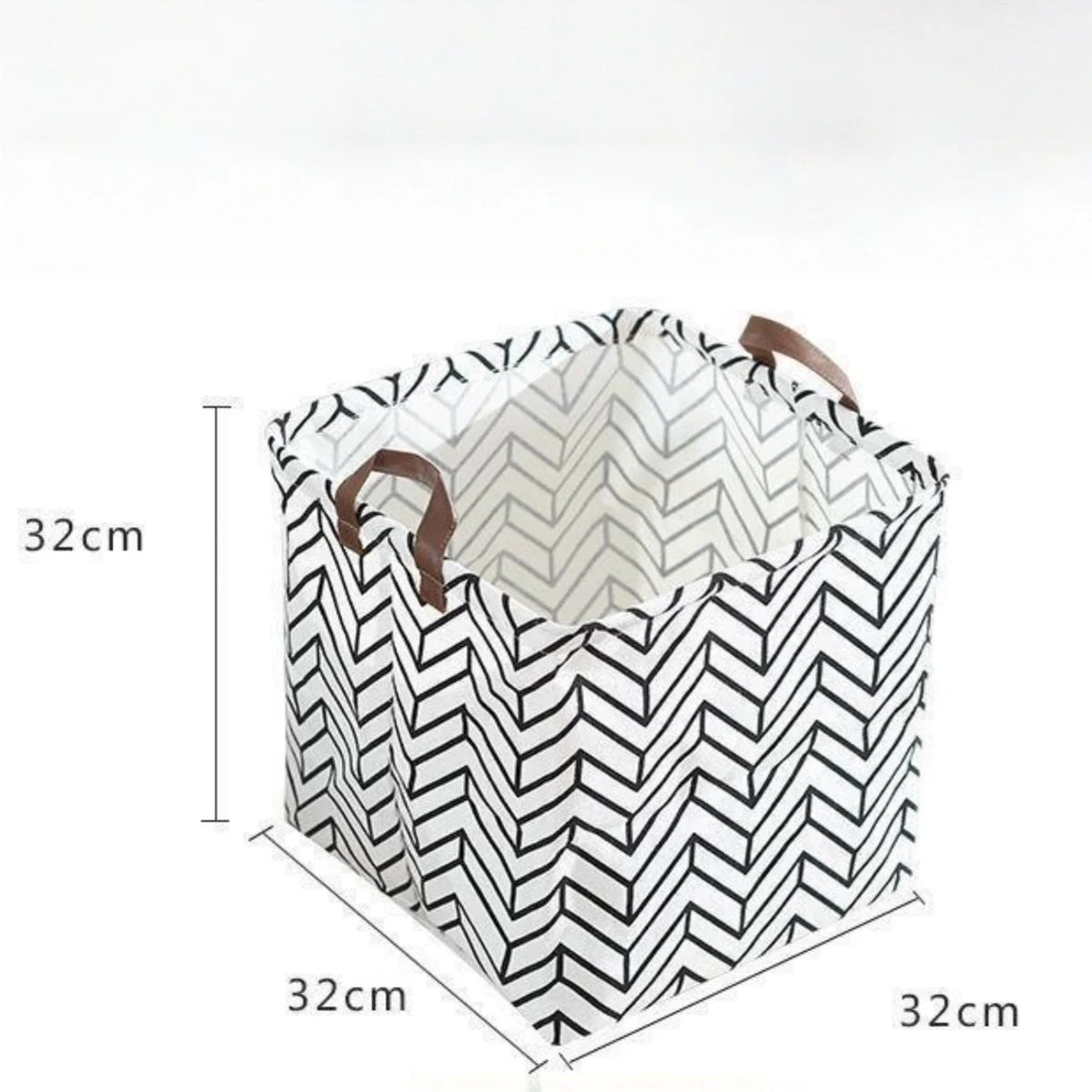 Tidy Haven Foldable Fabric Storage Bins with Handles | Cute Home Organization Baskets