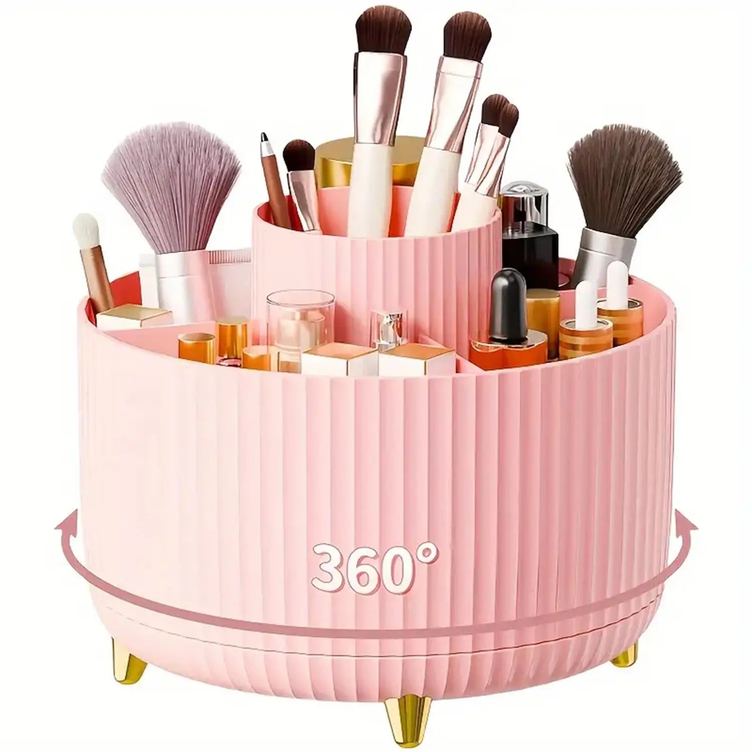 Tidy Haven 360° Rotating Vanity Organizer